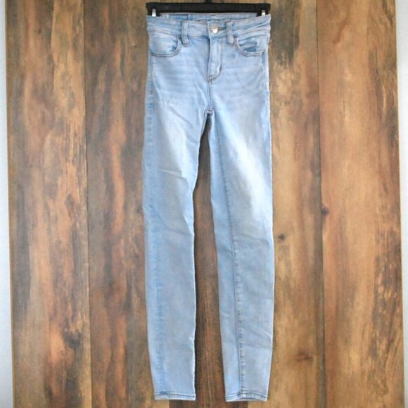American Eagle Next Level Stretch Hi Rise Jegging Jeans 000 - Picture 4 of 10